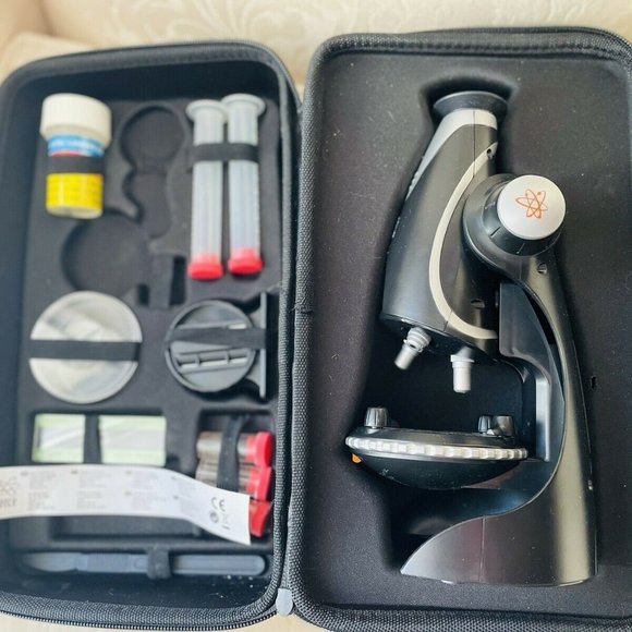 Edu Science Microscope And Kit With Case Toys R Us 2008 37455-P - Picture 1 of 12